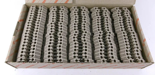 100 St¨¹ck Weidm¨¹ller Durchgangs-Reihenklemme 1020200000 | WDU 6 | NEU in OVP