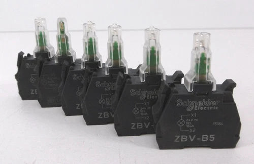 Módulo LED 6 St¨¹ck Telemecanique/ Schneider ZBV-B5 | Beleuchtungseinsatz gelb 24V