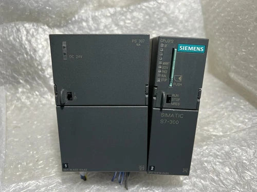 SIEMENS SIMATIC S7 6ES7 312-1AE14-0AB0 + 307-1KA02-0AA0