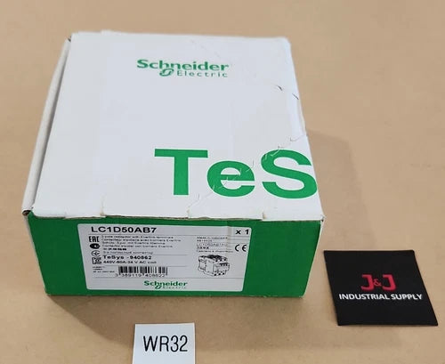 *BRAND NEW* Schneider Electric LC1D50AB7 3-Pole Contactor 24Vac Coil + Warranty!