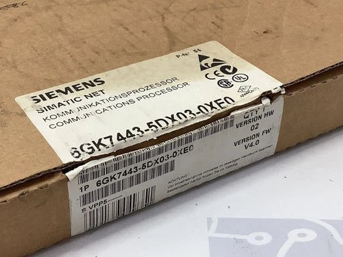 6GK74435DX030XE0 - SIEMENS - 6GK7443-5DX03-0XE0 Comm. processor NEW