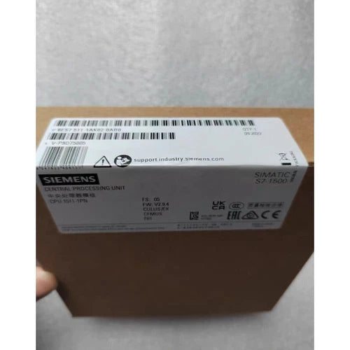 New Siemens 6ES7511-1AK02-0AB0 SIMATIC S7-1500 CPU 1511-1 PN 6ES7 511-1AK02-0AB0