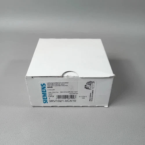 Siemens 3RV1021-0CA10 NEU OVP
