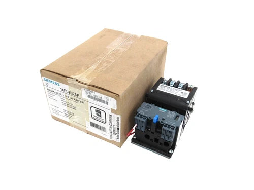 NEW SIEMENS 14EU32A MOTOR STARTER 14EU+32A