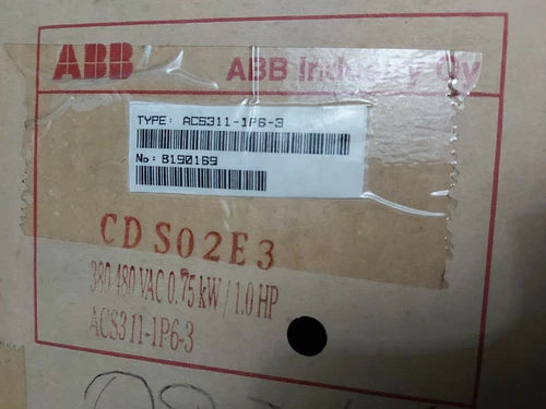 ACS 311-1P6-3 ABB INVERTER