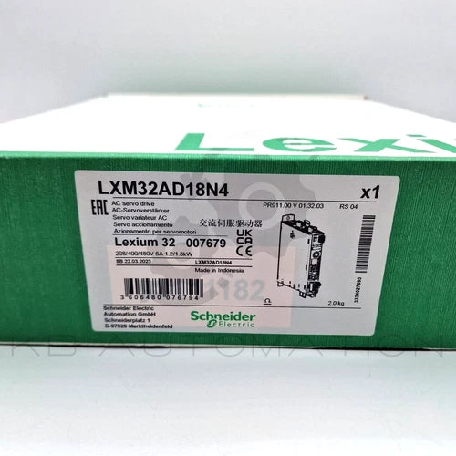 LXM32AD18N4 Schneider Lexium 32 Motion Servoantrieb, 1,5kW bei 230V, 1,8kW be...