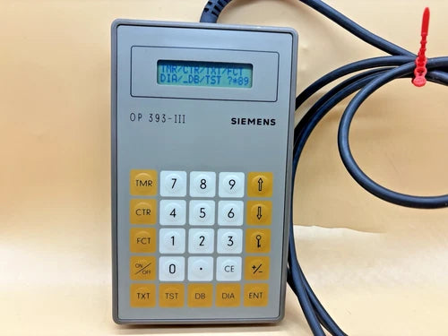 SIEMENS OP 393-III OPERATOR PANEL 6ES5393-0Ua15