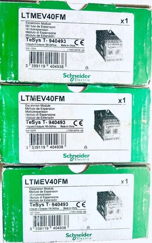 SCHNEIDER ELECTRIC TELEMECANIQUE LTMEV40FM CONTACTOR EXPANSION MODULE