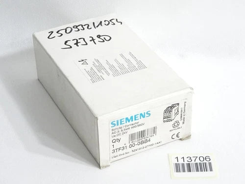 Siemens Sch¨¹tz 3TF3100-0BB4 / Neu OVP