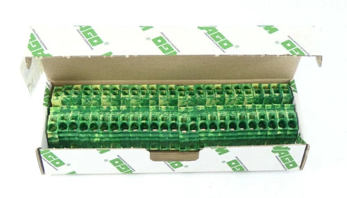 25 St¨¹ck WAGO TOPJOB S 2-Leiter-Schutzleiterklemme | 2010-1207 | NEU em OVP