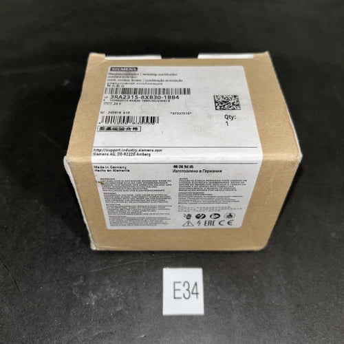 SIEMENS Reversing Contactor 3RA2315-8XB30-1BB4 Fast Shipping!