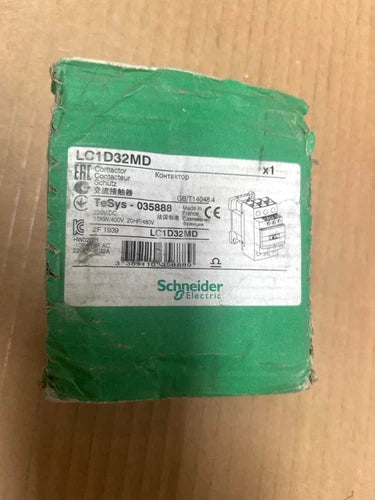 Schneider Electric LC1D32MD 3P(3NO), AC-3/AC-3e, =440V, 32A, 220V AC