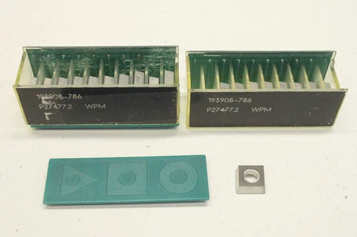 19x WALTER 193908-786 P27477.2 WPM Wendeschneidplatten P27477.2 OVP