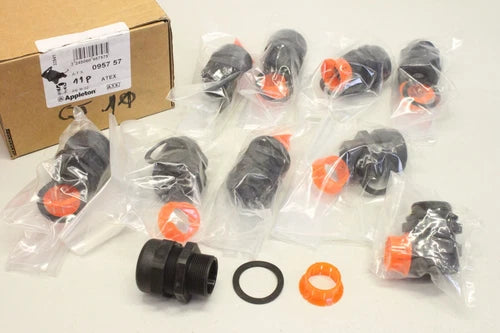 10x APPLETON 095757 PE M32 Posten Kabelverschraubung 3245060957575 OVP