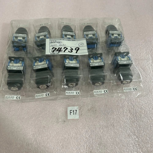 (10) Fuji Electric AR22JR-2A2OC  Switch 2 Position W/ Key