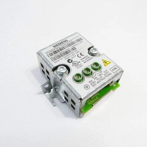 SIEMENS 6SL3252-0BB00-0AA0 SINAMICS RELAY BRAKE MODULE VERSION:A03