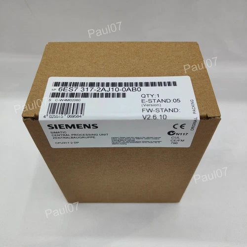 New Siemens 6ES7317-2AJ10-0AB0 6ES7 317-2AJ10-0AB0 SIMATIC S7-300 CPU 317-2DP