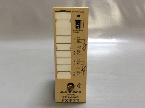 6ES54648MF11 - SIEMENS - 6ES5464-8MF11 Mod. anal inputs.   REFURBISHED