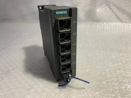 SIEMENS SIMATIC NET INDUSTRIAL ETHERNET SWITCH 6GK5005-0BA00-1AA3