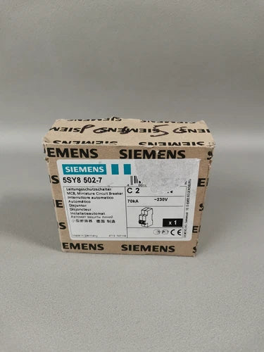 Siemens 5SY8 502-7 Leistungsschutzschalter 5SY8502-7 NEU OVP