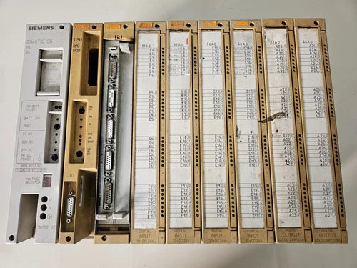 Siemens Simatic S5-115U CPU 943B COMPLETE SET