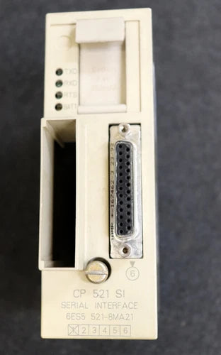 SIEMENS SIMATIC S5 Serial Interface CP 521 SI 6ES5521-8MA21 gebraucht - ok