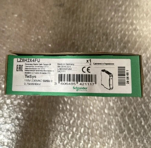 Schneider Electric, LZ8H2X4FU, Reversing Starter Safe- Torque-Off