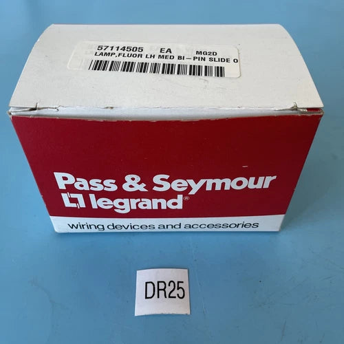 *BRAND NEW* Pass & Seymour Legrand 13057-UN Pedestal Base Fluorescent Lampholder