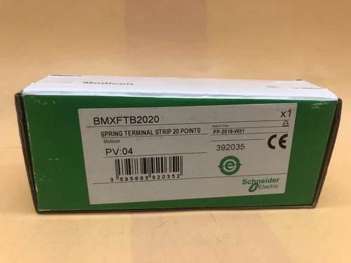 SCHNEIDER ELECTRIC MODICON BMXFTB2020 20 POINTS SPRING TERMINAL STRIP