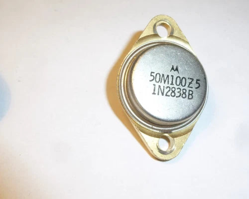 1N2838 Vintage Zener Diode 100 Volt 50 Watt , Motorola ,  LF 34