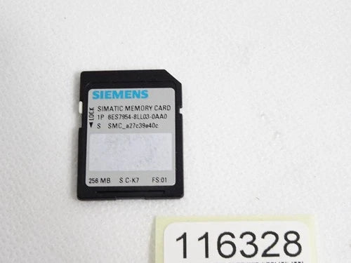 Siemens Memory Card 256MB 6ES7954-8LL03-0AA0 6ES7 954-8LL03-0AA0