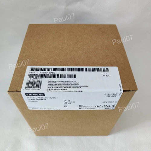 New Siemens 6ES7313-5BG04-0AB0 SIMATIC S7-300 CPU 313C 6ES7 313-5BG04-0AB0