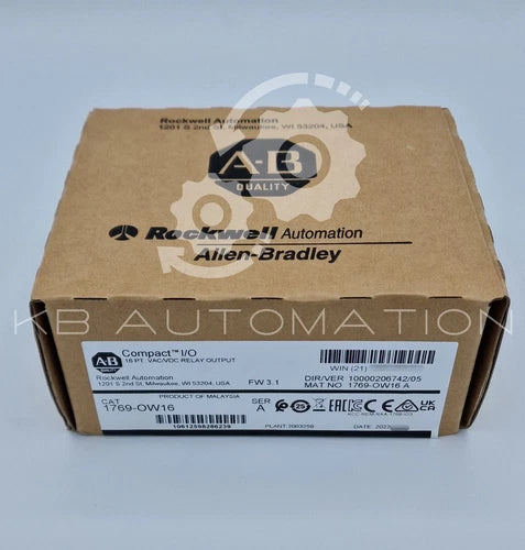 1769-OW16 CompactLogix digital output module, 16x AC/DC relay outputs