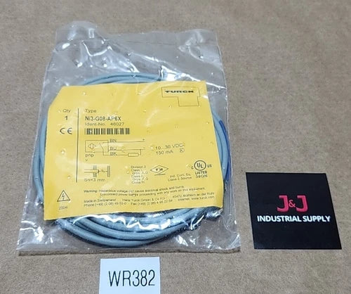 *BRAND NEW* Turck Ni3-G08-AP6X Proximity Sensor 10-30Vdc 150mA 3mm + Warranty!