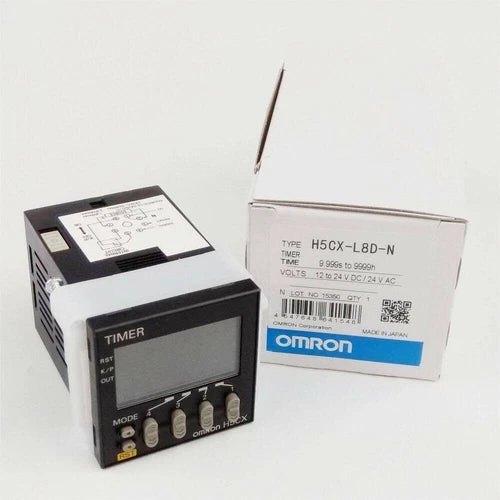 1PC Omron H5CX-L8D-N H5CXL8DN Timer 12-24VDC New In Box Fast Shipping