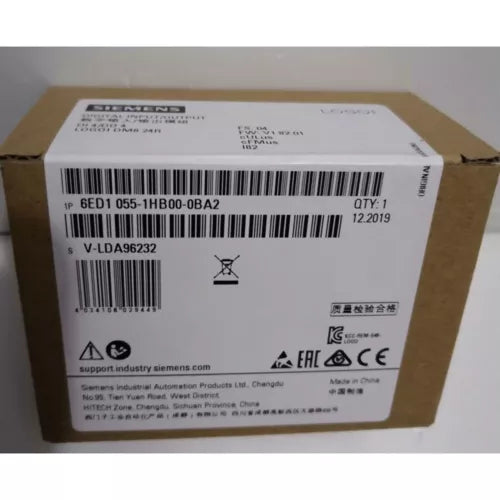 New Siemens 6ED1055-1HB00-0BA2 LOGO DM8 24R expansion 6ED1 055-1HB00-0BA2