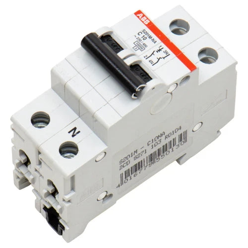 ABB S201M-C10NA 2CDS271103R0104, Disjuntor Miniatura, S201M-C10NA ........