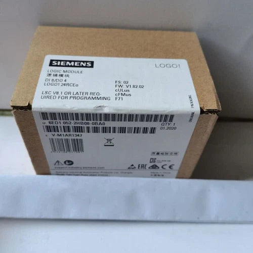 New Siemens 6ED1052-2HB08-0BA0 LOGO! 24RCEO (AC) 6ED1 052-2HB08-0BA0