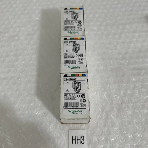 SCHNEIDER ELECTRIC ZB4BW061 (LOT OF 3) 089112 FAST SHIPPING! +WARRANTY