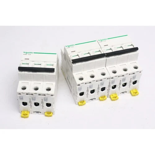 3pcs Schneider electric A9F74302 circuit breaker 3P IC60N C 2A (B1351)