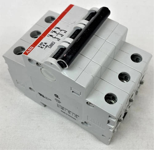 ABB S203 K 6A Sicherungsautomat Leitungsschutzschalter 3pol., used