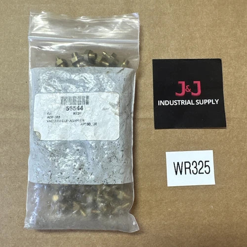 (80) BRAND NEW- Vi-Cas Brass Vacuum Cup Adapters ADP-015 || WARRANTY + FAST SHIP