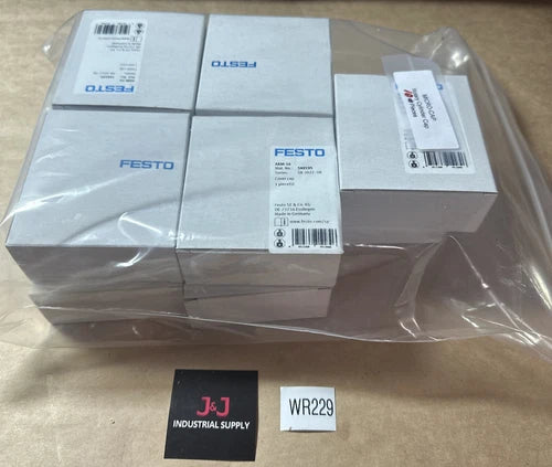 (10) NEW IN BOX- FESTO AKM-16 Rotary Cylinder Cap 549195 Cover Cap || WARRANTY