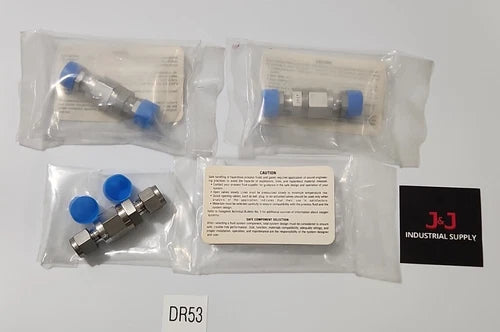 *BRAND NEW* [3] Nupro Swagelok 3-95-CP Valve 10Psi 1/4" MS-CRD-SC-11 + Warranty!