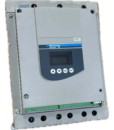 ALTISTART 75A 400V SCHNEIDER ATS48D75Q Progressive Starter and Slowdown
