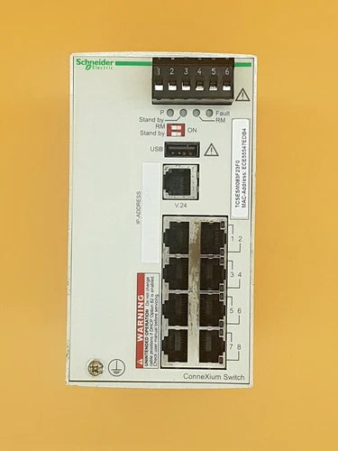 TELEMECANIQUE / SCHNEIDER ELECTRIC TCSESM083F23F0 ConneXium Managed Switch 8TX