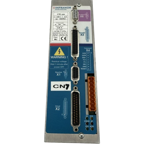 Fonte Di Corrente 3X 230 VAC INFRANOR CD1-PM 230 / 4.5