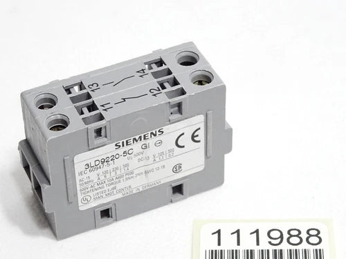 Siemens 3LD9220-5C GI Hilfsschalter 1S+1 OE f¨¹r Bodenbefestigung