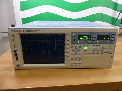 Yokogawa WT3000 Power Analyzer Motor Version 760304-40-MV-F/EC/C5/DT see pictures