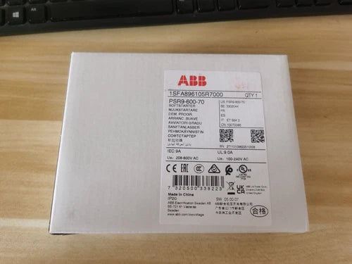 1PC New ABB PSR9-600-70 1SFA896105R7000 Soft Starter In Box Brand